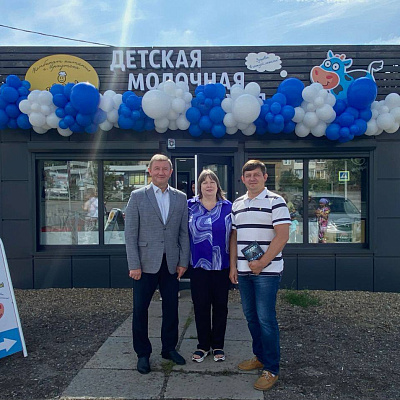 Открылся новый магазин Детской молочной кухни
