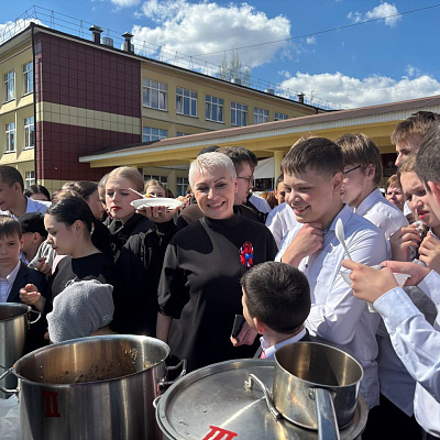 Праздник Победы в школе: память, спорт и солдатская каша