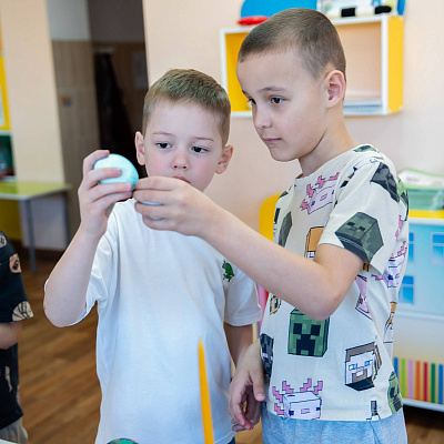  Творческий мастер-класс по украшению куличей и раскрашиванию яиц в детском саду 184