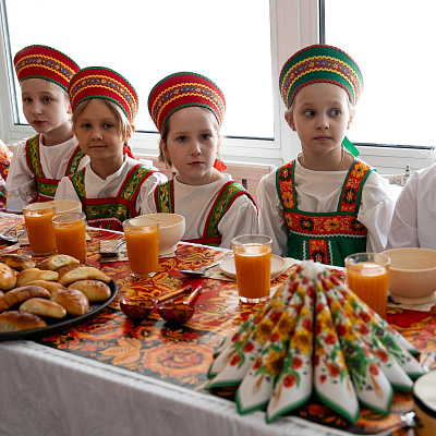 Праздник русской кухни в школе № 80