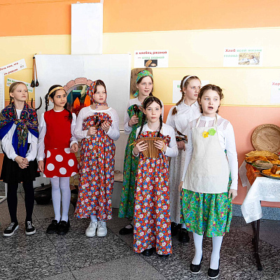 Праздник русской кухни в школе № 80
